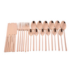 Utensilios de Cocina, Juego de Cubiertos Completo, Juego de Cubiertos, Cubiertos para Regalo, Cubiertos para a Mesa, Cubiertos Elegantes, Cubiertos de Calidad, Cubiertos de Acero Inoxidable, Cubierto 24 piezas, Kitchen&Co