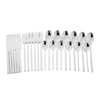 Utensilios de Cocina, Juego de Cubiertos Completo, Juego de Cubiertos, Cubiertos para Regalo, Cubiertos para a Mesa, Cubiertos Elegantes, Cubiertos de Calidad, Cubiertos de Acero Inoxidable, Cubierto 24 piezas, Kitchen&Co