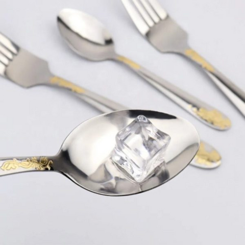 Utensilios de Cocina, Juego de Cubiertos Completo, Juego de Cubiertos Acer Inoxidable, Cubiertos Zepter, Cubiertos para Regalo, Cubiertos para mesa, Cubiertos Elegantes, Cubiertos de Calidad, Kitchen&Co