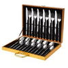 Utensilios de Cocina, Juego de Cubiertos Completo, Juego de Cubiertos, Cubiertos para Regalo, Cubiertos para a Mesa, Cubiertos Elegantes, Cubiertos de Calidad, Cubiertos de Acero Inoxidable, Cubierto 24 piezas, Kitchen&Co